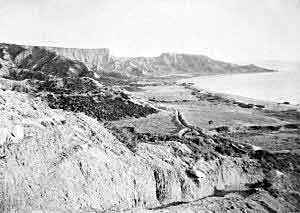 Anzac Cove in April 1915