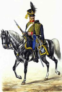 French 10th Hussar: Battle of Campo Maior on 25th March 1811 in the Peninsular War