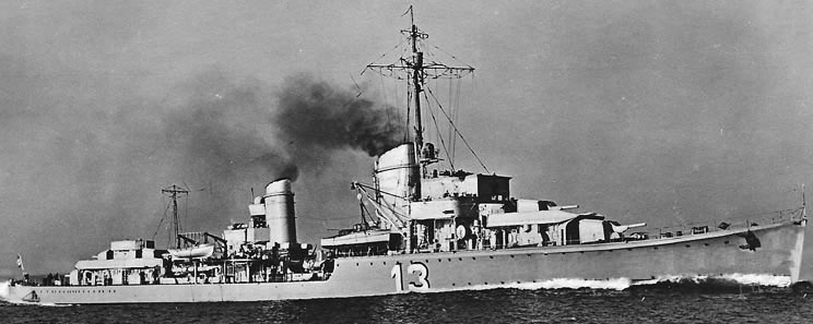Second World War German destroyer named Georg Thiele in memory of the commander of S119 and the German 7th Half-flotilla, lost in the Texel action on 17th October 1914 in the First World War