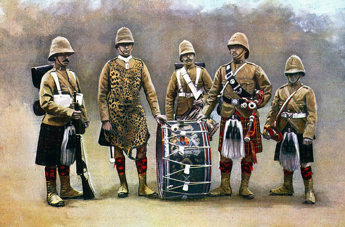 Black Watch: the Regiment's 2nd Battalion fought at the Battle of Magersfontein on 10th and 11th December 1899 in the Boer War