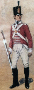 Soldier of the 43rd Light Infantry: Battle of Sabugal on 3rd April 1811 in the Peninsular War