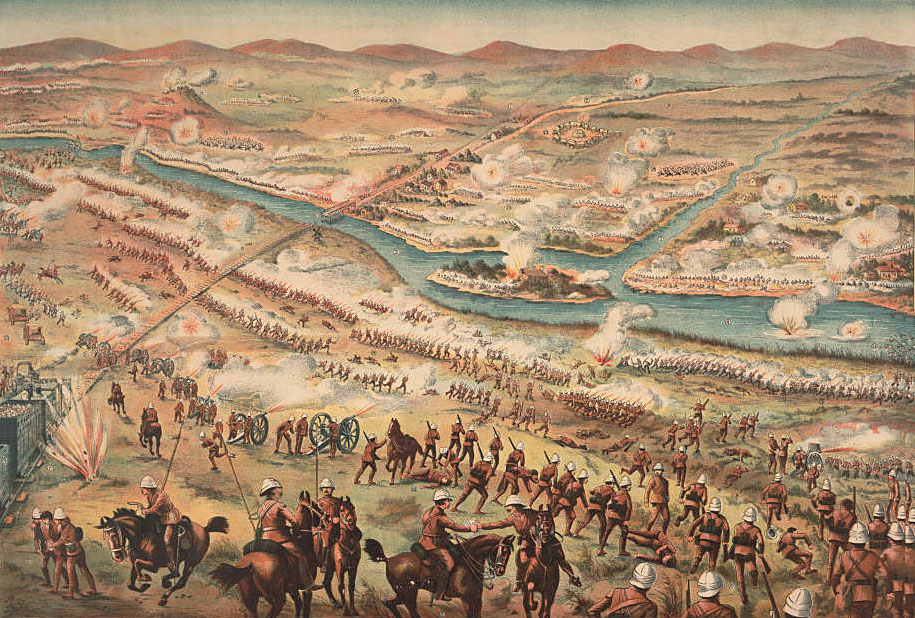 Battle of Modder River on 28th November 1899 in the Boer War