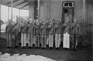 Mafeking cadet corps, precursor to the Boy Scout Movement: Siege of Mafeking 14th October 1899 to 16th May 1900 in the Great Boer War