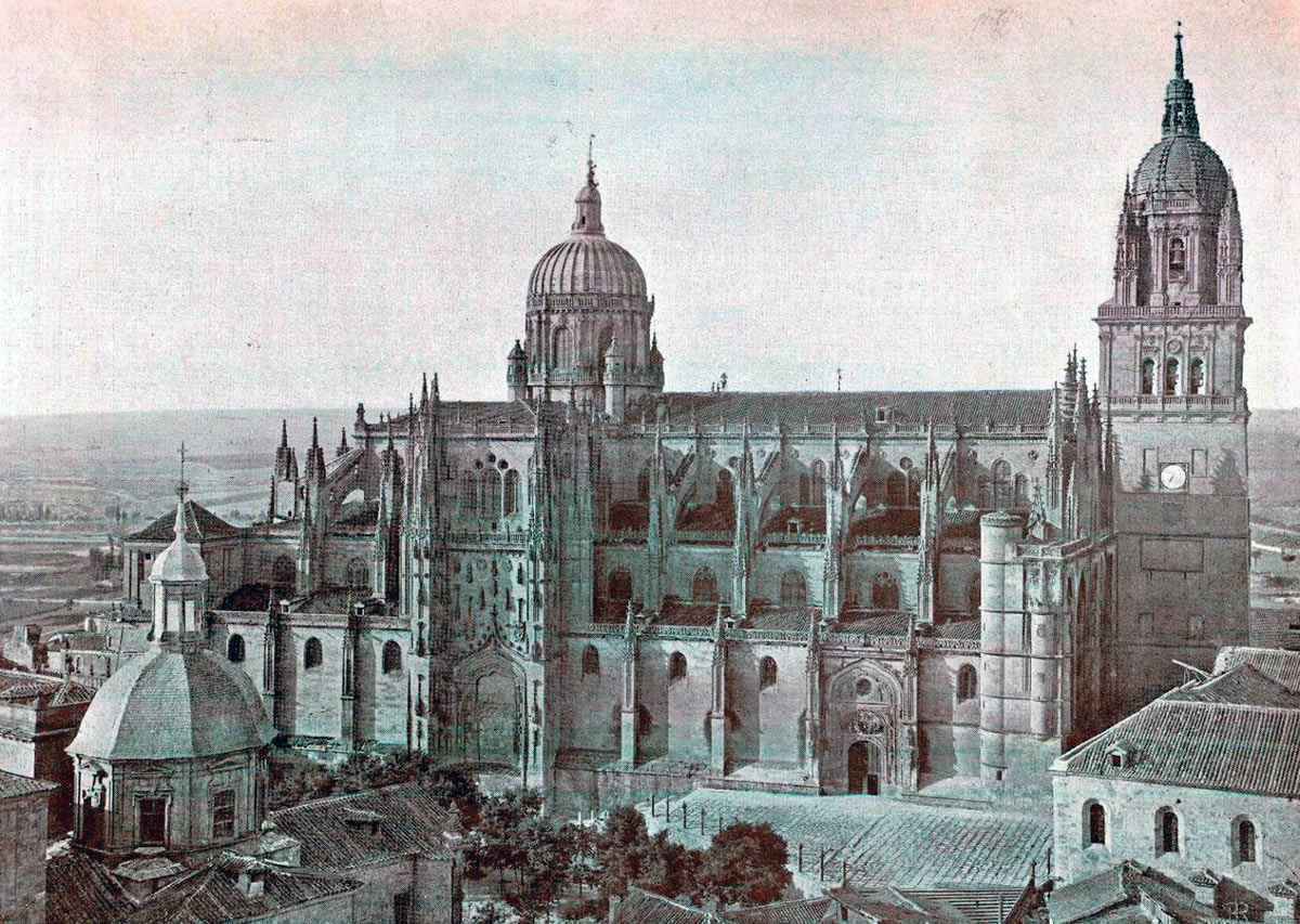 Cathedral of Salamanca: Battle of Salamanca on 22nd July 1812 during the Peninsular War