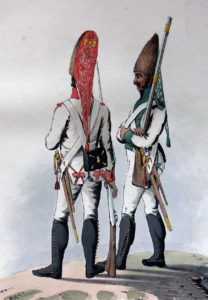 Spanish Infantry: Battle of Salamanca on 22nd July 1812 during the Peninsular War