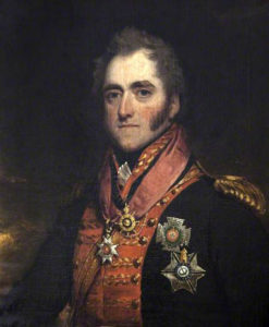 General George Anson, commander of the 2nd British Light Cavalry Brigade at the Battle of Garcia Hernandez on 23rd July 1812