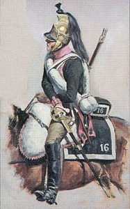 Soldier of the French 16th Dragoons: Battle of Morales de Toro on 2nd June 1813