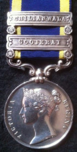 Punjab Campaign, 1848-9 Medal: Battle of Chillianwallah on 13th January 1849 during the Second Sikh War