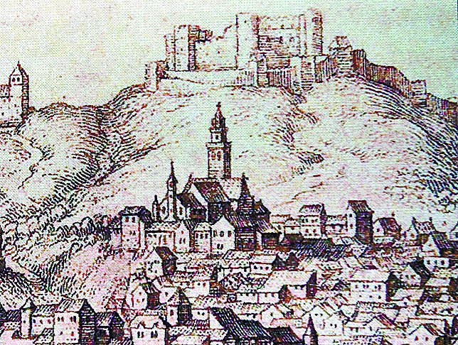 San Roman Church, beneath Burgos Castle: Attack on Burgos Castle between 19th September and 25th October 1812 in the Peninsular War