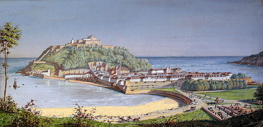 City of San Sebastian: Storming of San Sebastian between 11th July and 9th September 1813 in the Peninsular War