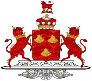 The arms of Lord Dacre of Gilsland: Battle of Flodden on 9th September 1513