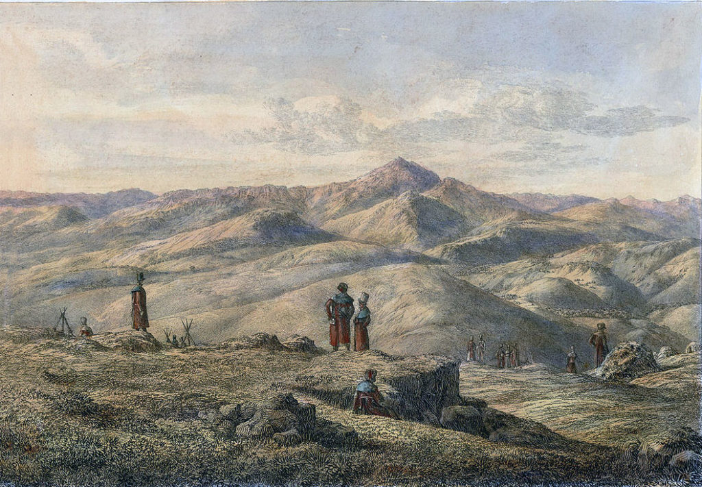 La Grande Rhune: Battle of the Bidassoa on 7th October 1813 during the Peninsular War