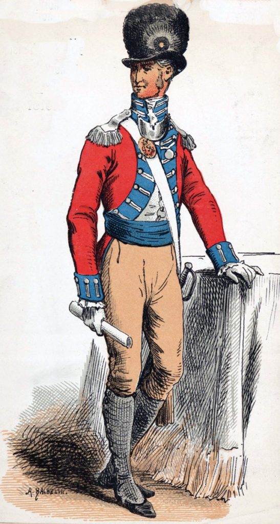 Officer of the Swiss Regiment de Meuron: Storming of Seringapatam on 4th May 1799 in the Fourth Mysore War