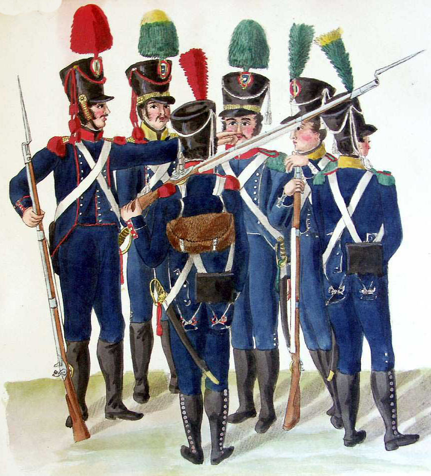 French Light Infantry: Battle of Vimeiro on 21st August 1808 in the Peninsular War: picture by Cristoph and Cornelius Suhl