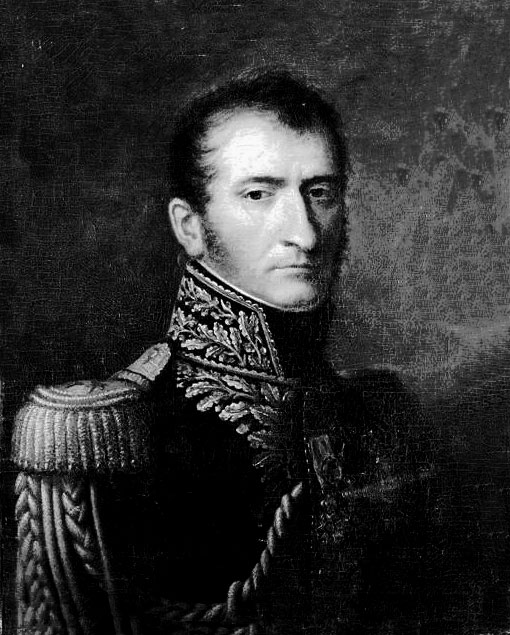 General Henri-François Delaborde, French commander at the  Battle of Roliça on 17th August 1808 in the Peninsular War