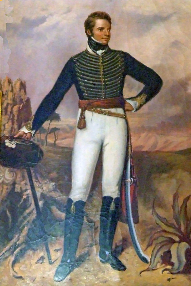 Lord Henry Seymour Conway, officer of the 16th Light Dragoons: Battle of Talavera on 28th July 1809 in the Peninsular War