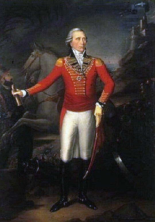 Benoit de Boigne French trainer of the Mahratta Army: Battle of Laswaree on 1st November 1803 in the Second Mahratta War