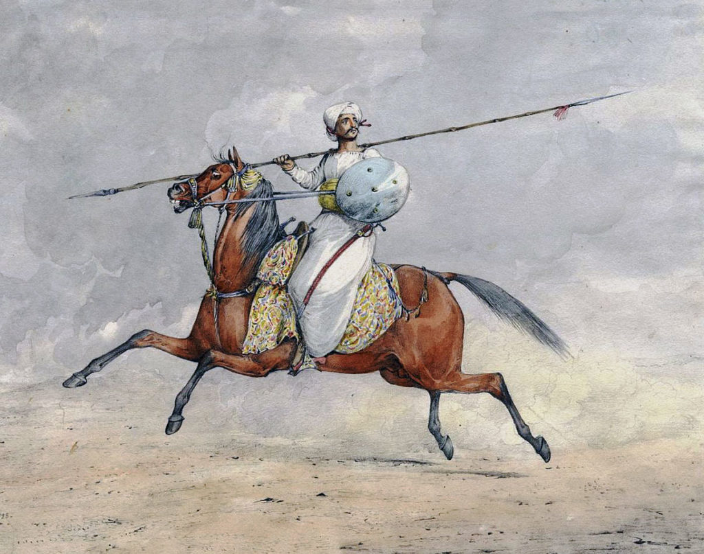 Mahratta Light Horseman: Battle of Laswaree on 1st November 1803 in the Second Mahratta War