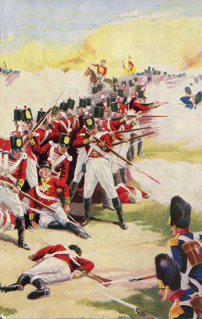 28th Regiment at the Battle of Alexandria on 21st March 1801