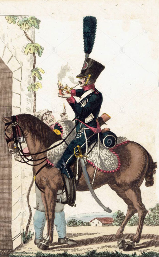 French 9th Chasseurs à Cheval: Battle of Maida on 4th July 1806 in the Napoleonic Wars