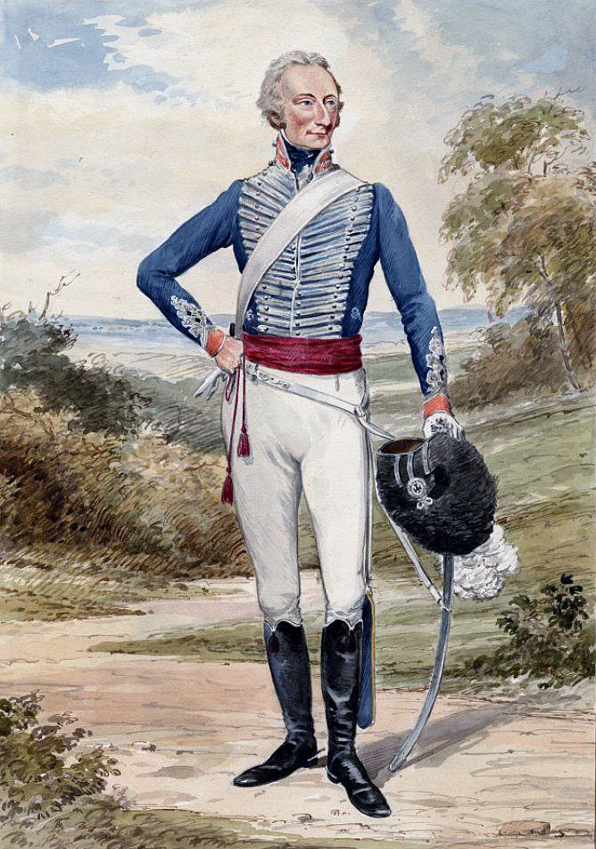 Earl of Bridgewater  colonel of 14th Light Dragoons: Battle of Talavera on 28th July 1809 in the Peninsular War