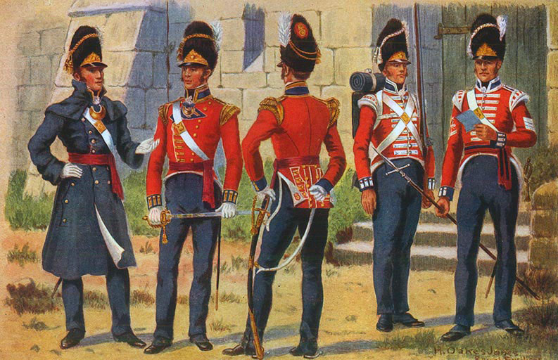 9th Royal Fusiliers: Battle of Salamanca on 22nd July 1812 during the Peninsular War, also known as the Battle of Los Arapiles or Les Arapils