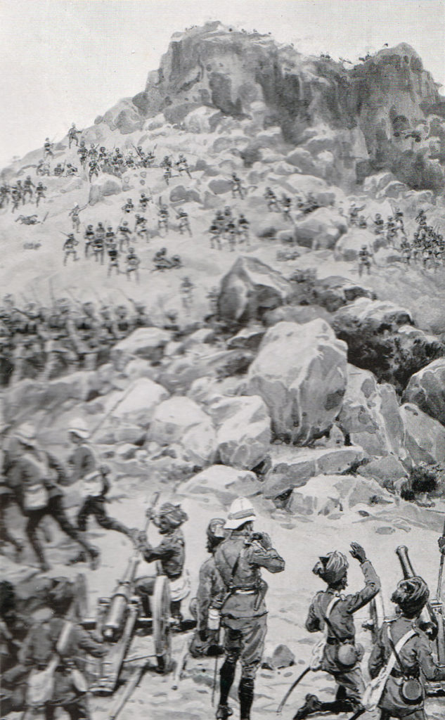 Final Assault on the Sampagha Pass on 29th  October 1897: Tirah on the North-West Frontier of India