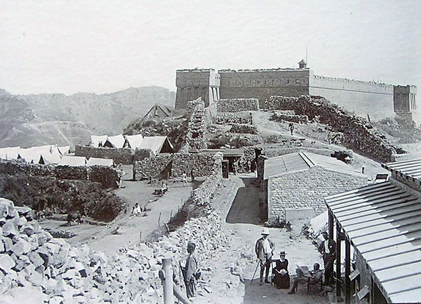 Fort Lockhart, Samana Ridge, Tirah on the North-West Frontier of India 1897
