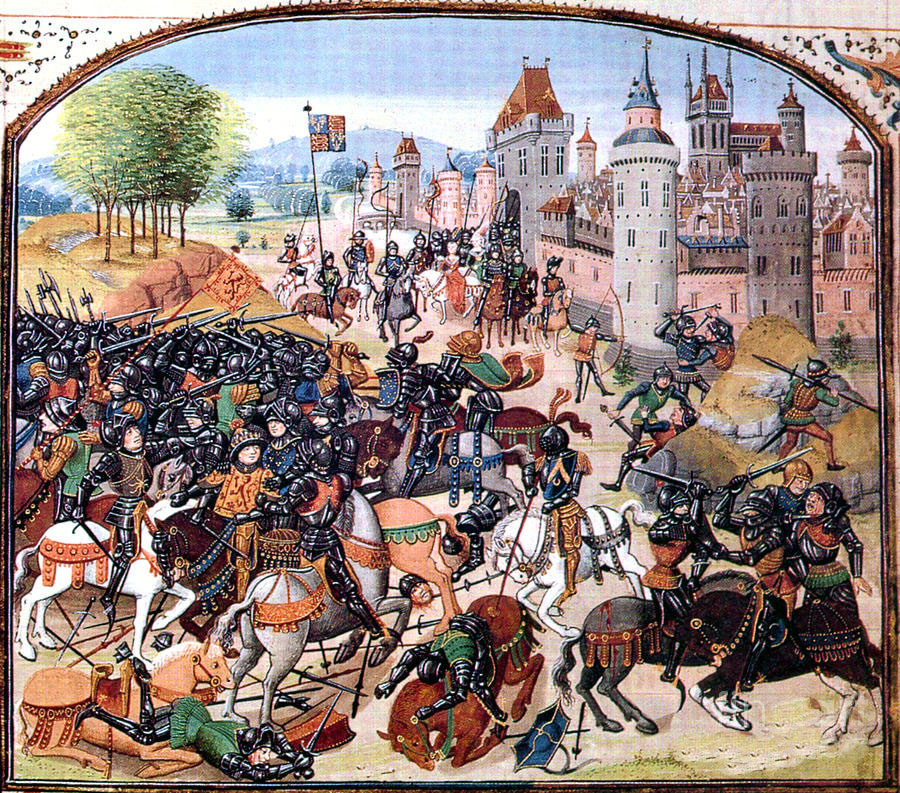 Battle of Neville's Cross on 17th October 1346