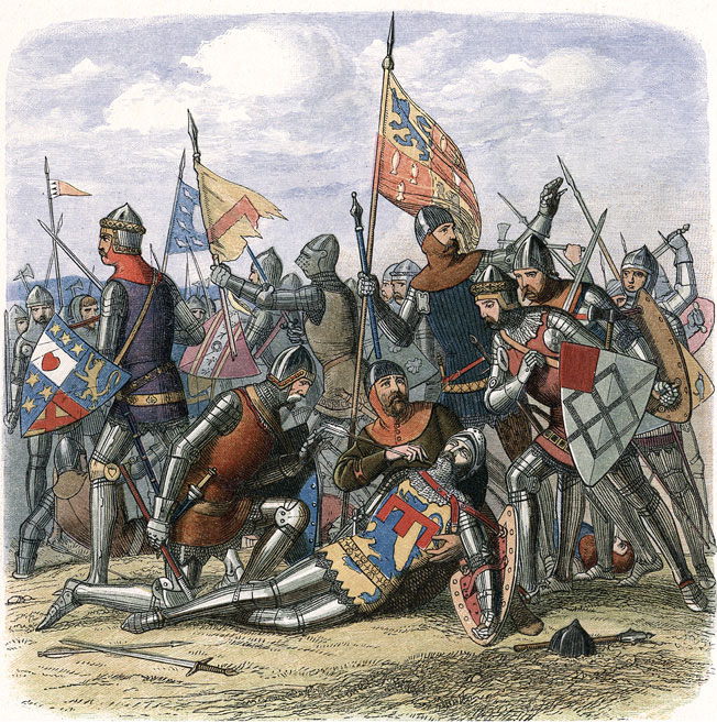 Death of Harry 'Hotspur' at the Battle of Shrewsbury on 21st July 1403