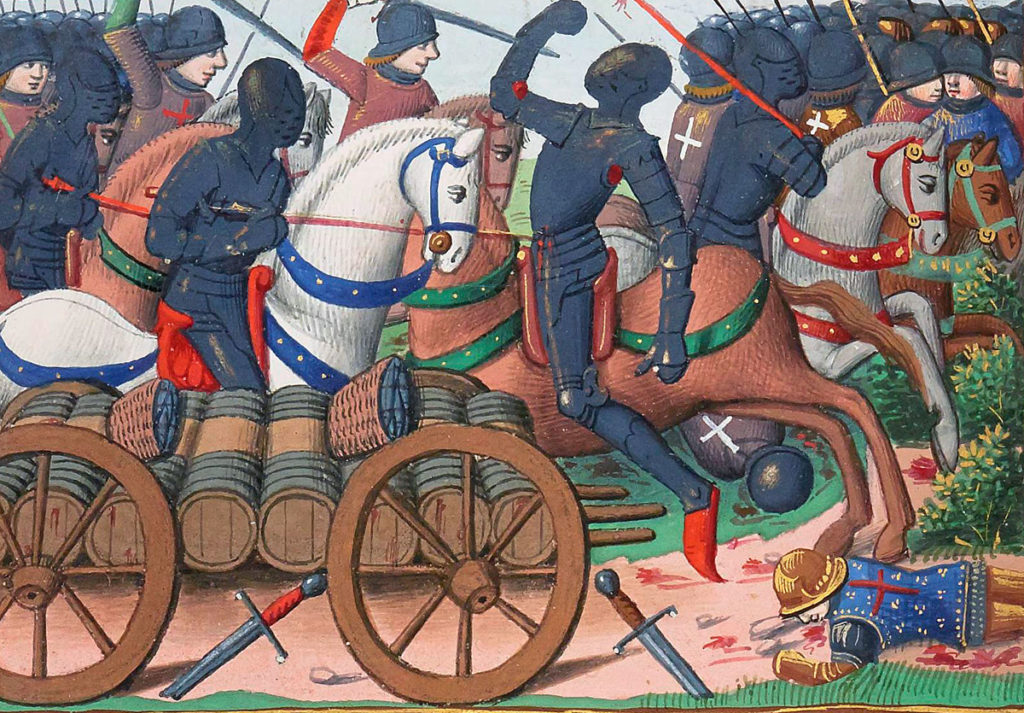 Battle of the Herrings on 11th February 1429 in the Hundred Years War