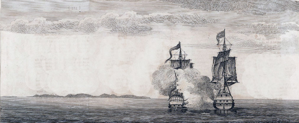 British ship captures a Spanish Galleon 