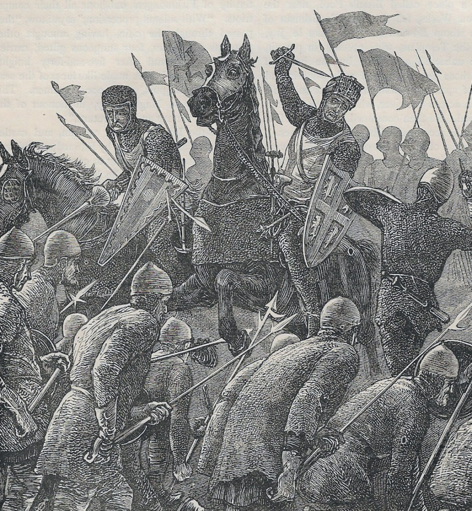 The Bishop of Durham at the Battle of Falkirk on 22n July 1298 in the Scottish Wars of Independence