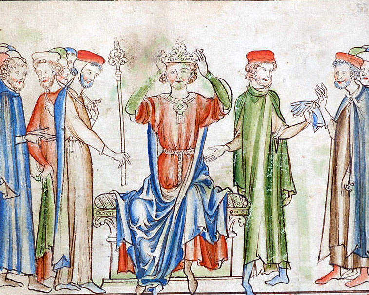 Crowning of Harold Godwinson as King of England 6th January 1066