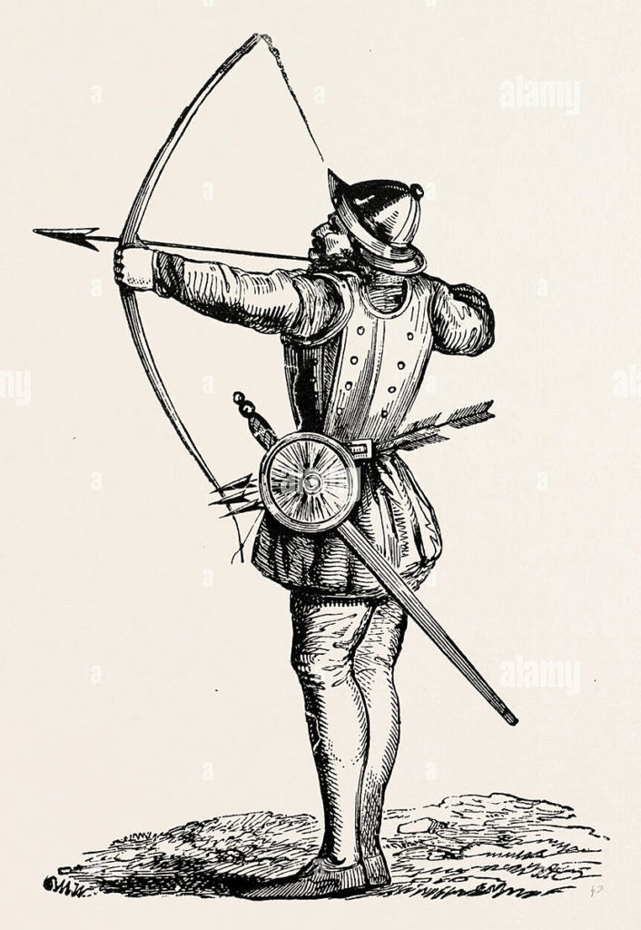 English Archer: Battle of Pinkie on 10th September 1547 in the 'War of the Rough Wooing'