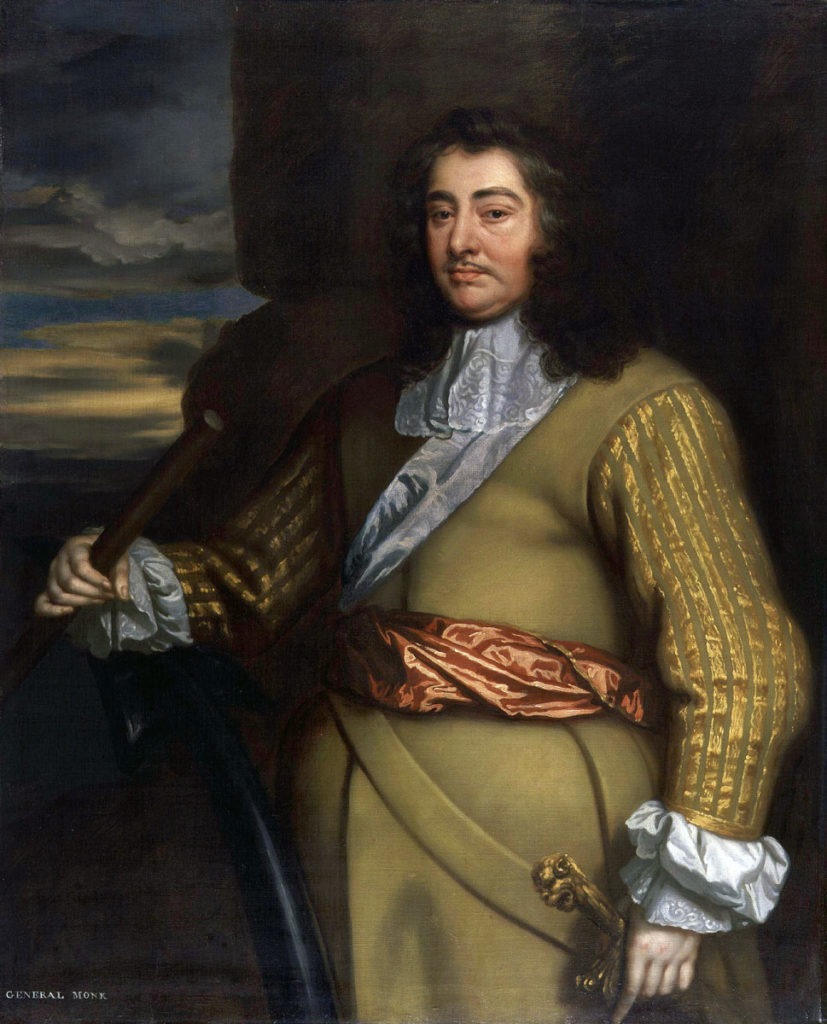 George Monk:  Battle of Dunbar on 3rd September 1650: studio of Lely
