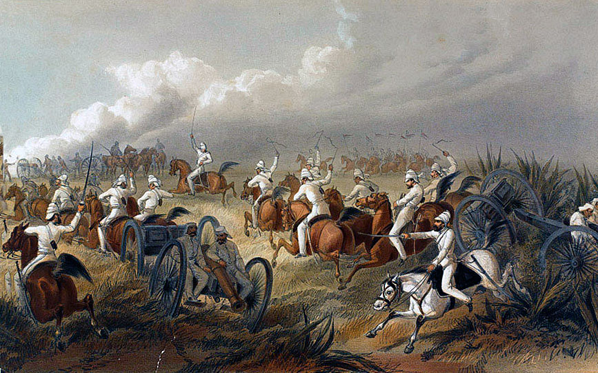 Bengal Horse Artillery in action: Siege of Delhi September 1857