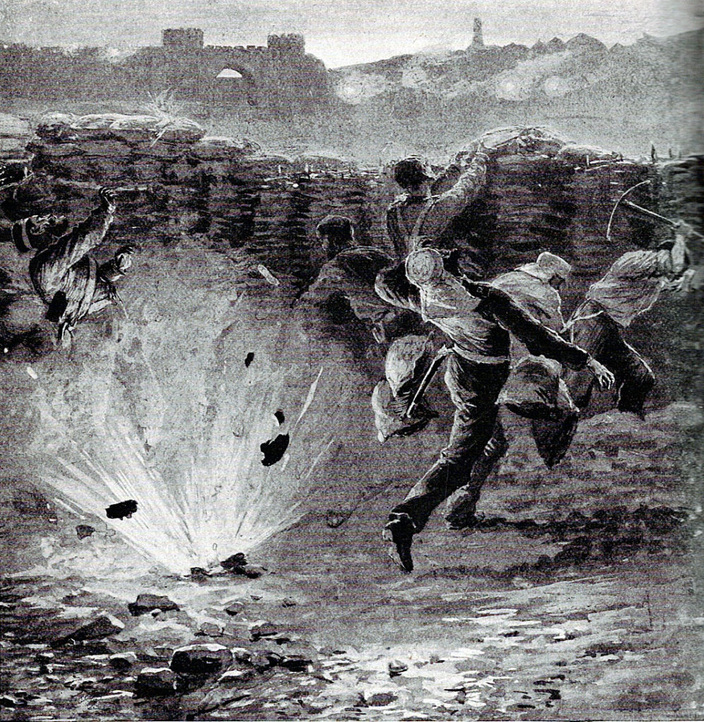 Building a battery under fire: Siege of Delhi September 1857