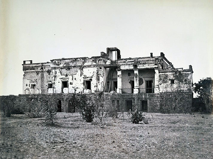 Hindu Rao's house on Delhi Ridge: Siege of Delhi September 1857