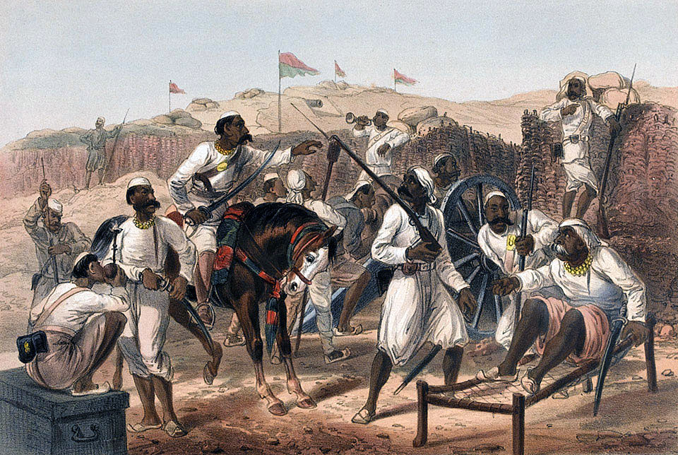 Mutinous Sepoys: Siege of Delhi September 1857