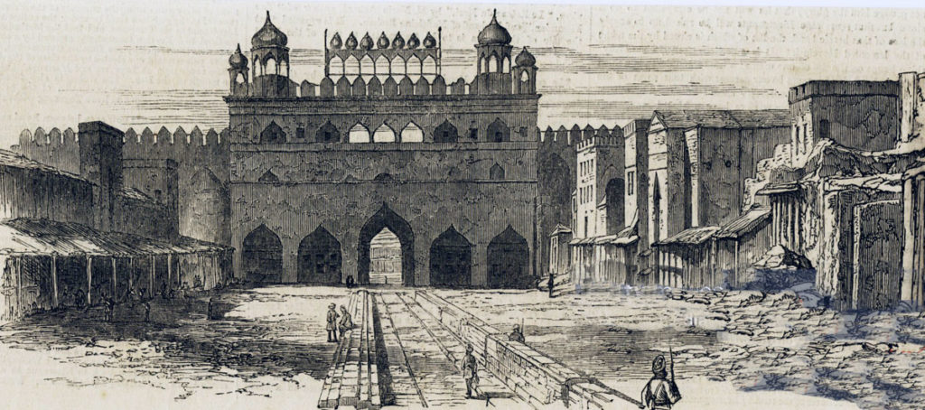 Palace Gate after the Siege of Delhi September 1857