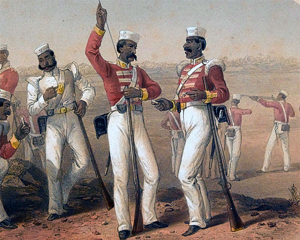 Bengal Army Sepoys 1857: Siege of Delhi September 1857
