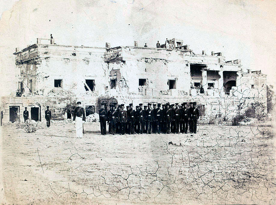 Sirmoor Gurkha Battalion at Hindu Rao's House: Siege of Delhi September 1857