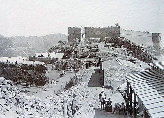 Fort Gullistan, Samana Ridge, Tirah on the North-West Frontier of India 1897